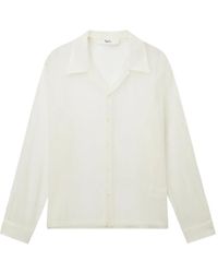 Séfr - Sheer Button-Up Shirt - Lyst