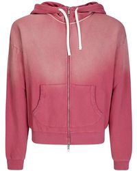 Brain Dead - Padded-Elbow Zip-Up Hoodie - Lyst