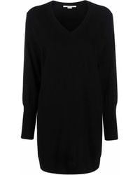Stella McCartney - Vネック ニットドレス - Lyst