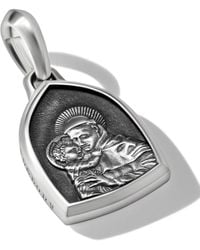 David Yurman - St. Anthony Anhänger aus Sterlingsilber - Lyst