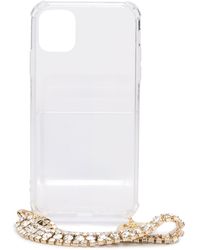Rosantica Crystal Chain-embellished Iphone 11 Pro Case - White