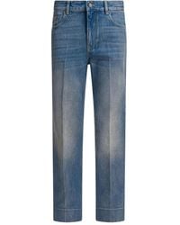 Valentino Garavani - Jeans Con Applicazione - Lyst