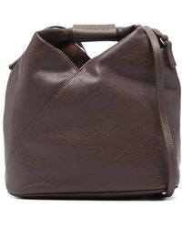 MM6 by Maison Margiela - Diagonal-Seam Shoulder Bag - Lyst