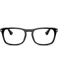 Persol - Rectangle-Frame Glasses - Lyst