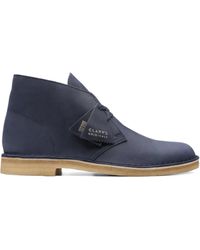 Clarks - Desert-Boots Aus Leder - Lyst