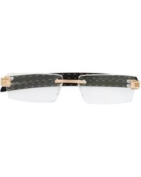 Tag Heuer Gafas Gold Wire Edition - Negro