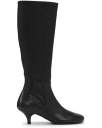 Marsèll - 55Mm Spilla Leather Knee-High Boots - Lyst