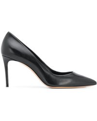 Casadei Pumps mit spitzer Kappe - Schwarz