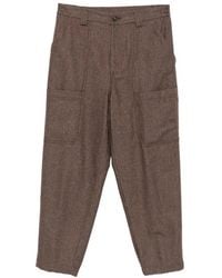 Eleventy - Pantalones Con Bolsillos De Parche - Lyst