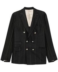 Eleventy - Pinstripe Double-Breasted Suit - Lyst