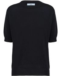 Prada - カシミア ニットトップ - Lyst
