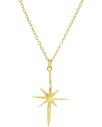 Ottoman Hands - Northern Star Pendant Necklace - Lyst