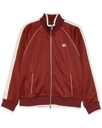Wales Bonner - Wb Logo Stripe Jersey Track Jacket - Lyst