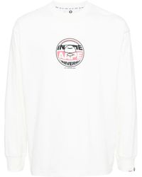 Aape By A Bathing Ape - ロゴ ロングtシャツ - Lyst