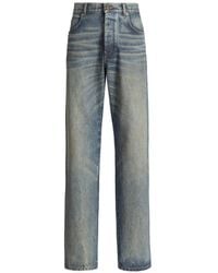 Balmain - Vaqueros Holgados - Lyst