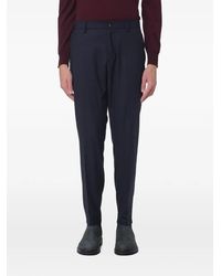 Siviglia - Elasticated-Waistband Tailored Trousers - Lyst