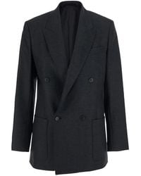 Grifoni - Double-Breasted Blazer - Lyst