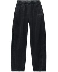 Alexander Wang - Elasticated Drawstring Track Pants - Lyst