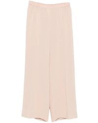 Marina Rinaldi - Gamba Elasticated-Waistband Palazzo Pants - Lyst