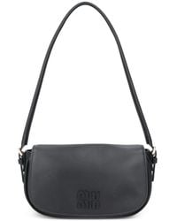 Miu Miu - Leather Shoulder Bag - Lyst