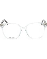 Marc Jacobs - Lunettes De Vue À Effet Écailles De Tortue - Lyst