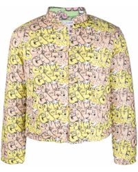 Comme des Garçons - Logo-Print Padded Jacket - Lyst