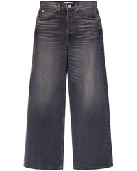 RE/DONE - Wide-leg Cotton Jeans - Lyst