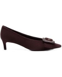 Roberto Festa - Mirella Braided-Detail Pointed-Toe Pumps - Lyst