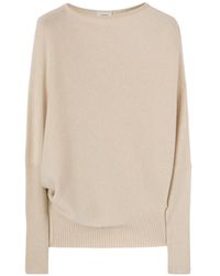 Agnona - Asymmetrical Cashmere Sweater - Lyst