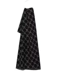 Joop! - Cornflower Monogram-Pattern Scarf - Lyst