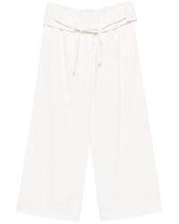 Magda Butrym - Paperbag-Waist Wide-Leg Trousers - Lyst