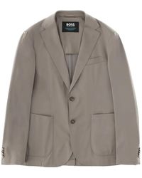 BOSS - Chaqueta Con Botones - Lyst