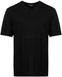 James Perse - Lotus T-Shirt mit V-Ausschnitt - Lyst