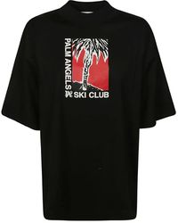 Palm Angels - Palm Soft Fit T Shirt Ski Club - Lyst