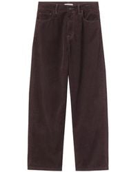 Carhartt - Brandon Corduroy Logo-Patch Trousers - Lyst