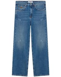 MSGM - Distressed Jeans - Lyst