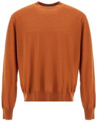 Herno - Resort Ribbed-Trim Sweater - Lyst