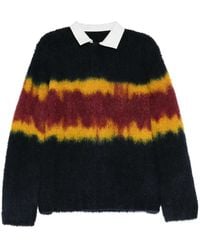 Sacai - Pullover Mit Batikmuster - Lyst
