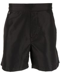 Givenchy - Logo-plaque Swimming Trunks - Lyst