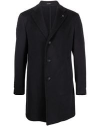 Tagliatore - Single-Breasted Cashmere Coat - Lyst