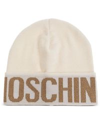 Moschino - Logo-Detail Beanie - Lyst