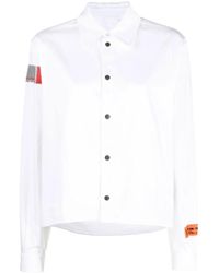 Heron Preston - Logo-Patch Cotton Shirt - Lyst