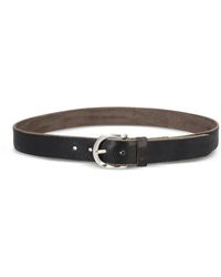 AURALEE Two-Hole Buckle Belt in Black for Men | Lyst