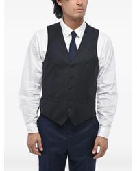 Corneliani - Veston Boutonné À Col V - Lyst
