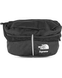 Supreme X The North Face Expedition Waist Bag in Black | Lyst