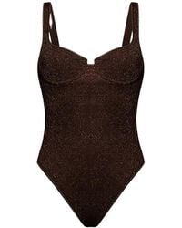 Oséree - Glitter-Effect Underwired Swimsuit - Lyst