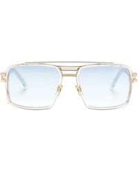 Cazal - 6033/3 Pilot-Frame Sunglasses - Lyst