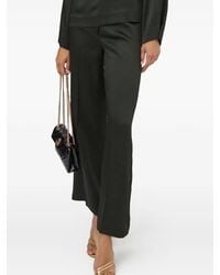Liviana Conti - High-Waisted Pressed-Crease Trousers - Lyst