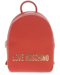 Moschino - Love Logo-Lettering Backpack - Lyst