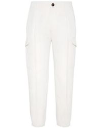 Brunello Cucinelli - Zip-Cuff Cargo Pants - Lyst